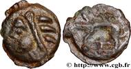FRANKREICH Potin à la tête d’indien, classe Ij/h GALLIEN - BELGICA - LEUCI (Region die Toul) c. 75-50 AC. (19mm, 4,23g, 4h) -