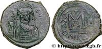 THE EMPIRE FROM ANASTASIUS TO MAURICE TIBERIUS (49 Follis MAURICIUS TIBERIUS Nicomédie 583-584 (30mm, 12,28g, 7h) -