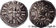 FRANKREICH Obole tournois à l'O rond PHILIPP III THE BOLD AND PHILIPP IV THE FAIR s.l. n.d. (15,5mm, 0,57g, 8h) -