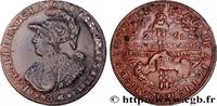 FRANKREICH Six blancs de Montagny REVOLUTION COINAGE 1791 (25,5mm, 4,75g, 12h) -