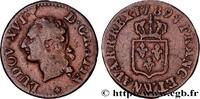 FRANKREICH Liard dit “à l'écu” LOUIS XVI Lille 1789 (21,5mm, 3,15g, 6h) -