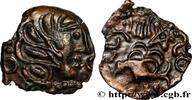 FRANKREICH Bronze YLLYCCI à l’oiseau, classe Va / Vc GALLIEN - SENONES (Region die Sens) c. avant 52 AC. (15,5mm, 1,54g, 6h) -
