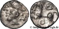 FRANKREICH Denier à la tête casquée GALLIEN - NORDGALLIEN - ÆDUI (BIBRACTE, Region die Mont-Beuvray) Autun (71) c. 80-50 AC. (13mm, 1,57g, 6h) -