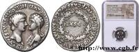 THE JULIO-CLAUDIANS (27 BC to 69 AD) Denier NERO und AGRIPINA MINOR Lyon 55 (19mm, 3,23g, 7h) -