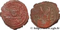 THE EMPIRE FROM ANASTASIUS TO MAURICE TIBERIUS (49 Follis JUSTINIANUS I Theoupolis (Antioche) 561-562 (36mm, 16,09g, 5h) -