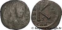 THE EMPIRE FROM ANASTASIUS TO MAURICE TIBERIUS (49 Demi-follis JUSTINIANUS I Carthage 538-539 (27mm, 10,65g, 12h) -