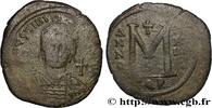THE EMPIRE FROM ANASTASIUS TO MAURICE TIBERIUS (49 Follis JUSTINIANUS I Carthage 539-540 (37mm, 20,16g, 3h) -