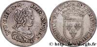 FRANKREICH Quart d'écu, portrait à la mèche courte LOUIS XIV THE SUN KING Paris, Monnaie de Matignon 1644 (27mm, 6,83g, 6h) -