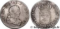 FRANKREICH Tiers d'écu de France LOUIS XV THE WELL-BELOVED Paris 1721 (27mm, 7,88g, 6h) -