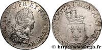 FRANKREICH Écu de France LOUIS XV THE WELL-BELOVED Caen 1723 (38,5mm, 24,41g, 6h) -