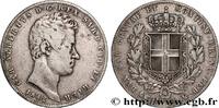 ITALIEN - KÖNIGREICH SARDINIEN - KARL ALBERT 5 Lire ITALIEN - KÖNIGREICH SARDINIEN - KARL ALBERT Turin 1842 (37mm, 24,69g, h) -