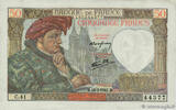 FRANKREICH 50 Francs JACQUES CŒUR FRANKREICH 50 Francs JACQUES CŒUR 1941 VZ+ -