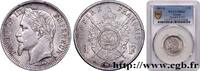 FRANKREICH 1 franc Napoléon III, tête laurée ZWEITES KAISERREICH Paris 1867 (23mm, 4,98g, 6h) -