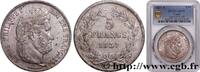 FRANKREICH 5 francs IIe type Domard LUDWIG PHILIPP I Rouen 1837 (37,19mm, 25g, 6h) -