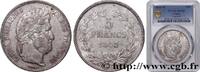 FRANKREICH 5 francs IIe type Domard LUDWIG PHILIPP I Lille 1843 (37mm, 25g, h) -