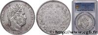 FRANKREICH 5 francs IIIe type Domard LUDWIG PHILIPP I Lille 1845 (37mm, 25g, 6h) -