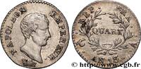 FRANKREICH Quart (de franc) Napoléon Empereur, Calendrier rév GESCHICHTE FRANKREICHS Paris 1805 (15mm, 1,24g, 6h) -