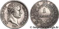 FRANKREICH 1 franc Napoléon Ier tête laurée, Empire français GESCHICHTE FRANKREICHS Paris 1809 (23mm, 5,01g, 6h) -