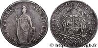 PERU 8 Reales PERU Lima 1840 (39,95mm, 26,15g, 6h) -