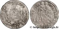 PERU 1/2 Dinero “Liberté” PERU Lima 1885 (15mm, 0,64g, 6h) -