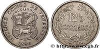 VENEZUELA 12 1/2 Centimos VENEZUELA Philadelphie 1896 (23mm, 5,03g, 6h) -
