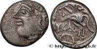 FRANKREICH Denier KALETEDOY, B5 GALLIEN - BELGICA - LINGONES (Region die Langres) c. 80-50 AC. (12,5mm, 1,79g, 6h) -