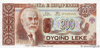 ALBANIEN 200 Leke ALBANIEN 200 Leke 1994 ST -
