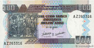 BURUNDI 500 Francs BURUNDI 500 Francs 2009 ST -