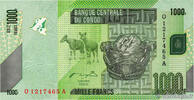 DEMOKRATISCHE REPUBLIK KONGO 1000 Francs DEMOKRATISCHE REPUBLIK KONGO 1000 Francs 2005 ST -