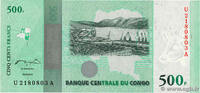 DEMOKRATISCHE REPUBLIK KONGO 500 Francs Commémoratif DEMOKRATISCHE REPUBLIK KONGO 500 Francs Commémoratif 2010 ST -