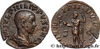 THE MILITARY CRISIS(235 AD to 284 AD) Sesterce PHILIPPUS II Rome 246 (27,5mm, 14,68g, 12h) -