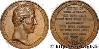 FRANKREICH Médaille, Visite à la ville de Mulhouse CHARLES X 1828 (40,5mm, 31,90g, 12h) fVZ