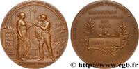 FRANKREICH Médaille, Exposition Universelle, Cinquantenaire d EXPOSITIONS UNIVERSELLES 75 - Paris 1900 (36mm, 20,25g, 12h) -