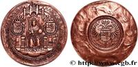 FRANKREICH Médaille, Sceau de Charles Quint, n°295 SCEAUX Monnaie de Paris 1987 (126mm, 1270,79g, 12h) -