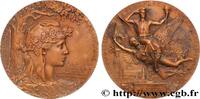 FRANKREICH Médaille, Exposition universelle internationale EXPOSITIONS UNIVERSELLES 75 - Paris 1900 (63,5mm, 99,68g, 12h) -