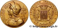 FRANKREICH Médaille, Jeanne d’Arc, Exposition industrielle JEANNE D’ARC 45 - Orléans 1905 (57,50mm, 80,29g, 12h) -