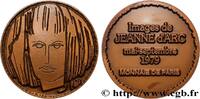 FRANKREICH Médaille, Images de Jeanne d’Arc, Exemplaire Édite JEANNE D’ARC Monnaie de Paris 1979 (82mm, 236,51g, 12h) -