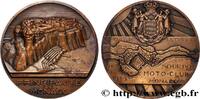 FRANKREICH Médaille, Le Rocher, Moto-Club MONACO - PRINCIPAUTÉ DE MONACO - LOUIS II 1949 (67,5mm, 153,22g, 12h) -