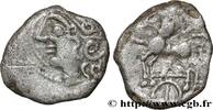 FRANKREICH Denier KALETEDOY, B5 GALLIEN - BELGICA - LINGONES (Region die Langres) c. 80-50 AC. (14mm, 1,77g, 3h) -