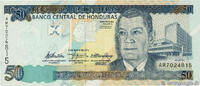 HONDURAS 50 Lempiras HONDURAS 50 Lempiras 2010 ST -