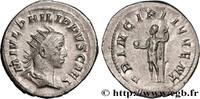 THE MILITARY CRISIS(235 AD to 284 AD) Antoninien PHILIPPUS II Rome 246 (23,5mm, 3,86g, 12h) -