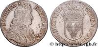 FRANKREICH Écu, portrait à la cravate courte LOUIS XIV THE SUN KING Rennes 1683 (39,5mm, 27,1g, 6h) -