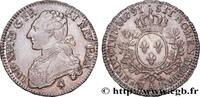 FRANKREICH Demi-écu aux branches d'olivier LOUIS XVI Paris 1791 (33mm, 14,54g, 6h) -
