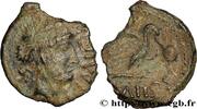 FRANKREICH Bronze GIAMILOS à la tête laurée GALLIEN - SENONES (Region die Sens) c. avant 52 AC. (17mm, 1,95g, 1h) -