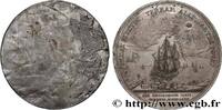 FRANKREICH Médaille, Six corps de marchands, tirage uniface d LOUIS XV DIT LE BIEN AIMÉ (1763) (72,5mm, 45,28g, 12h) -