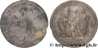 FRANKREICH Médaille, Remise aux Espagnols des contributions d LOUIS XIV LE GRAND OU LE ROI SOLEIL (1684) (72mm, 34,15g, 12h) -