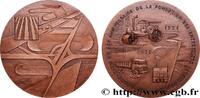 FRANKREICH Médaille, 50e anniversaire de la fondation des ent ENTREPRISES, INDUSTRIES ET COMMERCES DIVERS Monnaie de Paris 1976 (80,5mm, 233,58g, 12h) -