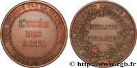 FRANKREICH Médaille, Lycée des arts, Prix décerné par la Frat ENSEIGNEMENT n.d. (40,5mm, 29,40g, 12h) -