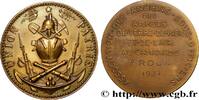 FRANKREICH Médaille, Association des anciens sous-officiers ARMÉES 1937 (36,5mm, 21,07g, 12h) -