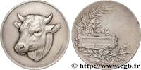 FRANKREICH Médaille, Tête de boeuf ANIMAUX n.d. (50,5mm, 55,34g, 12h) -